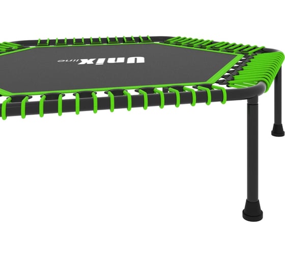 Батут UNIXline UNIX Line FITNESS Green lite, 130 см, + BP TR130FITWHG