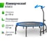 Батут UNIXline FITNESS Premium (127 см) Blue + BP TR127FITPMBL 6