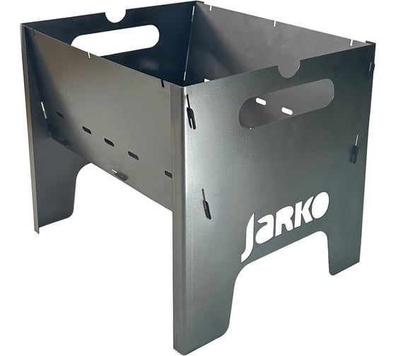 Мангал разборный JARKO 0,5мм 310x260x260мм M1-HkR-104 1