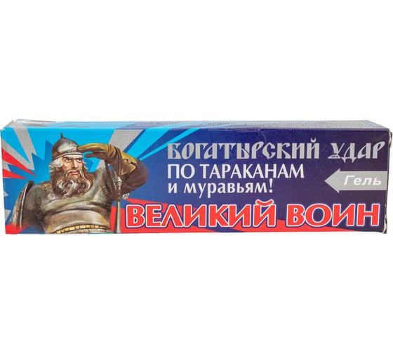 Гель от тараканов Ваше Хозяйство Великий воин 80 г 4607043200204