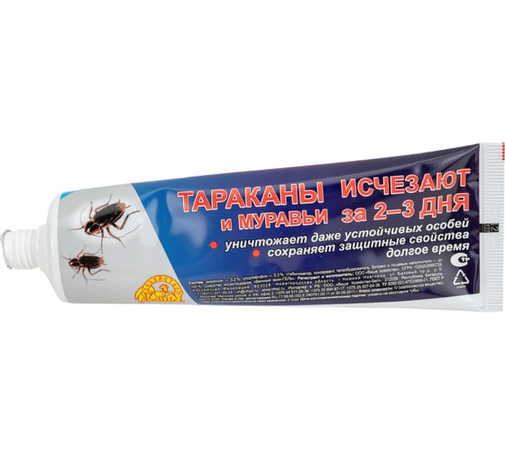 Гель от тараканов Ваше Хозяйство Великий воин 80 г 4607043200204
