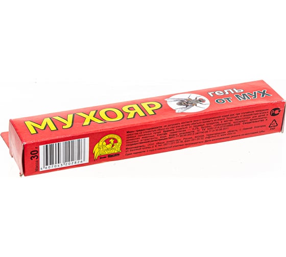 Гель от мух Мухояр 30 г 4607043200693