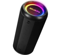 Колонка SVEN АС PS-315, черный (20 Вт, Waterproof (IPx6), TWS, Bluetooth, USB, microSD, 2000мАч) SV-021702