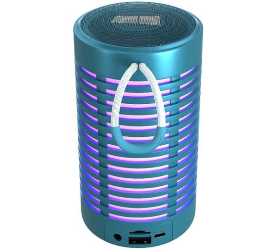 Колонка More Choice беспроводная с подсветкой BS23 BS23 Blue 1