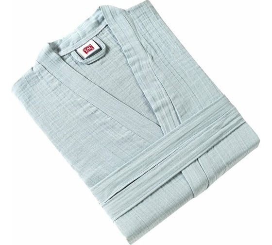 Муслиновый халат TAC 135 г/м2, размер S, GREY, серый 1450-67243