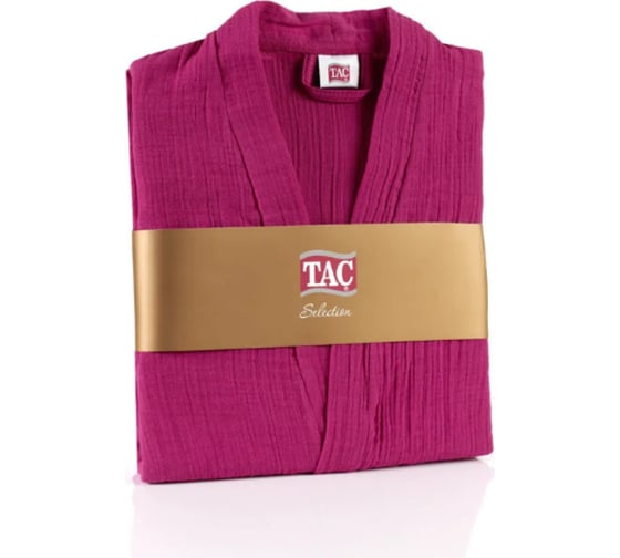 Муслиновый халат TAC 135 г/м2, размер S, FUCHSIA, фуксия 1450-67248