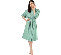 Женский вафельный халат Вотекс Кимоно, размер 52-54, мята 301 0810-15445001-54170