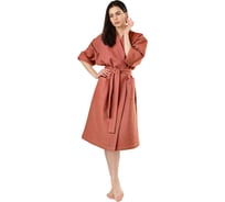 Женский вафельный халат Вотекс Кимоно, размер 44-46, коралловый 4083-000 0810-154172001-46170