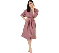 Женский вафельный халат Вотекс Кимоно, размер 44-46, пудра 756 0810-154171001-46170