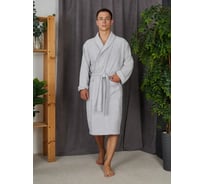 Махровый халат TAC размер XXL, серый, 320 г/м2 531-331