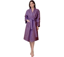 Женский халат Вотекс Дубки, шалька, размер 48-50, слива 670 ХДШ-639/02