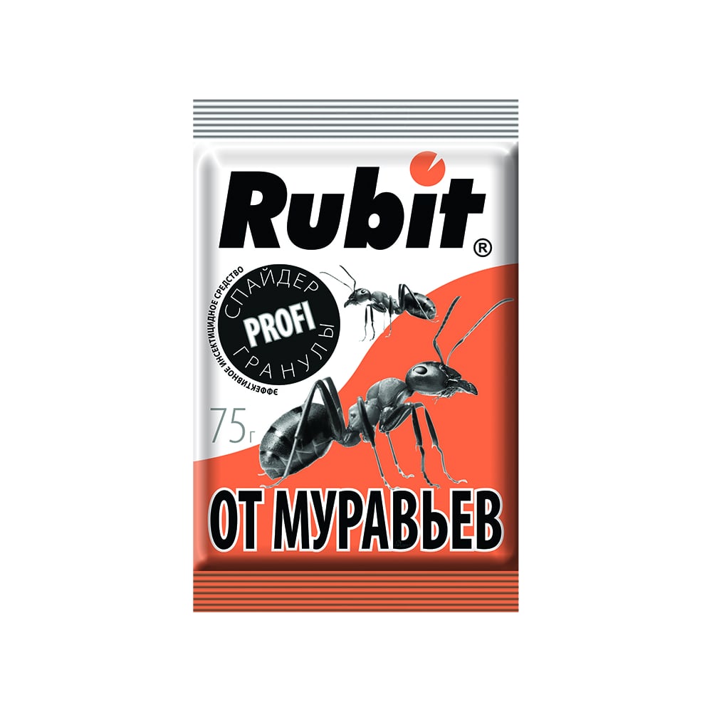 Гранулы от муравьев Rubit Спайдер 75 г 84002