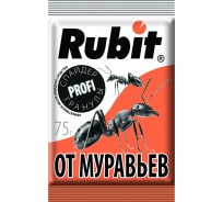 Гранулы от муравьев Rubit Спайдер 75 г 84002