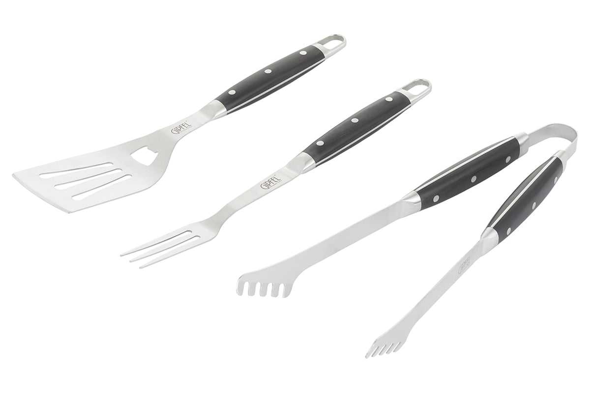 Набор для барбекю Gipfel MODENA из 3 предмета: лопатка 41 см, щипцы 40 ...