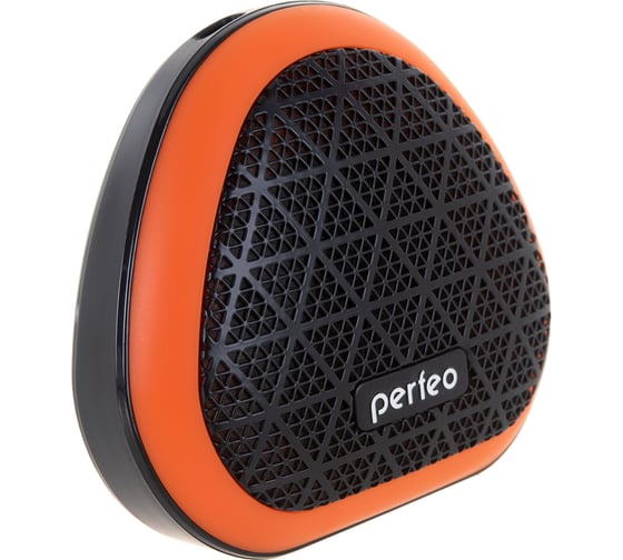 Bluetooth-колонка Perfeo TRIANGLE, черная/оранжевая, 30013685