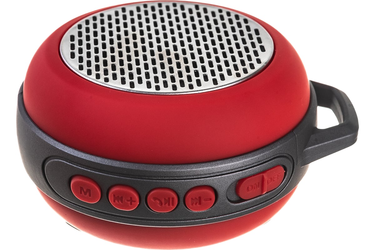 Bluetooth-колонка Perfeo SOLO, красная, 30009755 - выгодная цена .