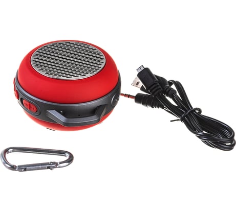 Bluetooth-колонка Perfeo SOLO, красная, 30009755