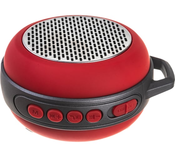 Bluetooth-колонка Perfeo SOLO, красная, 30009755