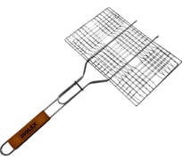 Решетка-гриль DIOLEX мелкая, сталь с хромированным покрытием, 34х22 см DX-G0001