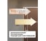 Интерьерная табличка указатель Симфония Welcome home 10x25 см 3-095 3