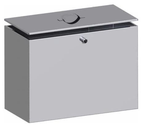 Бак Везувий 80 л под контур, прямоугольный AISI 439 А-42805