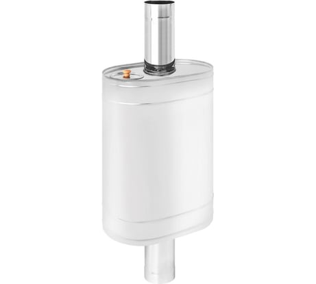 Бак на трубе Везувий 80 л, д.115, овальный AISI 439 А-174662