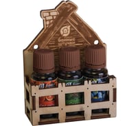 Набор эфирных масел Банные Штучки  "Банька" (апельсин+сосна+можжевельник) 3 масла по 10 мл 33412