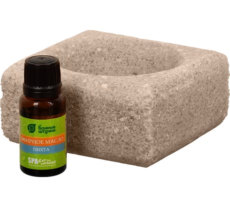 Соляной испаритель и масло эфирное Банные Штучки Пихта 32481