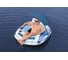 Надувной круг-кресло BestWay 137x137см Rapid Rider с ручками и подстаканником, навес, до 100 кг 43725 BW 4