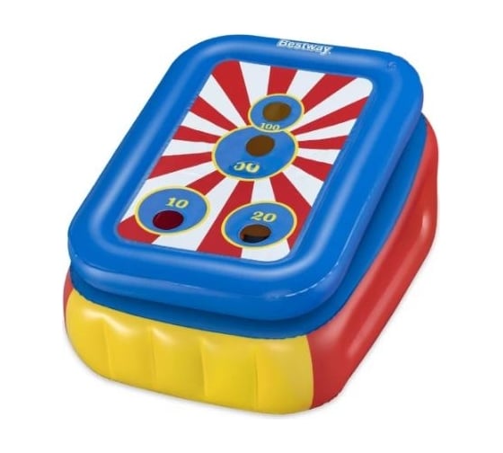 Надувной манеж BestWay 110x81x62см Flip 'n Toss Multi-Use с мячами 25 шт, от 2 лет 52635 BW 1