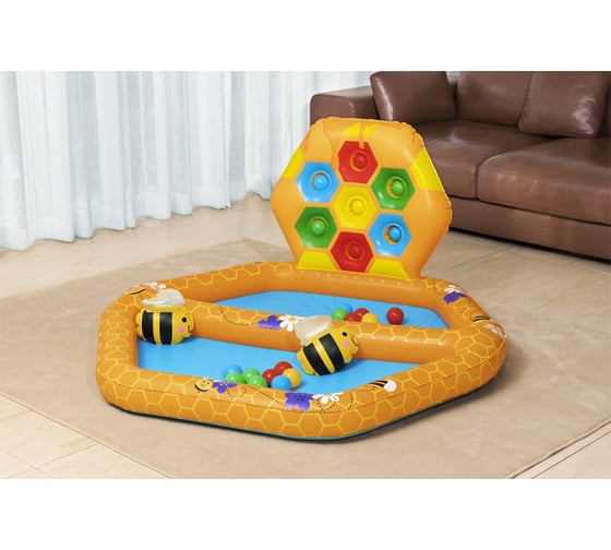 Надувной манеж BestWay Маленький улей 127x119x61см 52639 BW