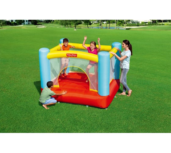 Надувной батут Bestway Bouncetacular 200x170x152 см, электрический насос 93549 BW 006367