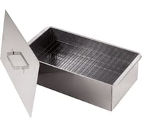 Двухъярусная малая коптильня Кедр плюс К2-0.8Н