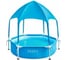 Каркасный бассейн Intex Canopy Metal Frame 183x38 см, с навесом, 700 л 28209 1
