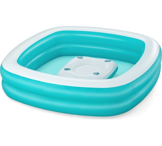 Детский надувной бассейн Bestway Sippin 218x218x48 см, 737 л, от 6 лет 54446 BW