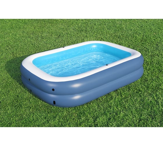 Детский надувной бассейн Bestway Summer Bliss 254x178x140 см, с навесом, 778 л, от 6 лет 54449 BW
