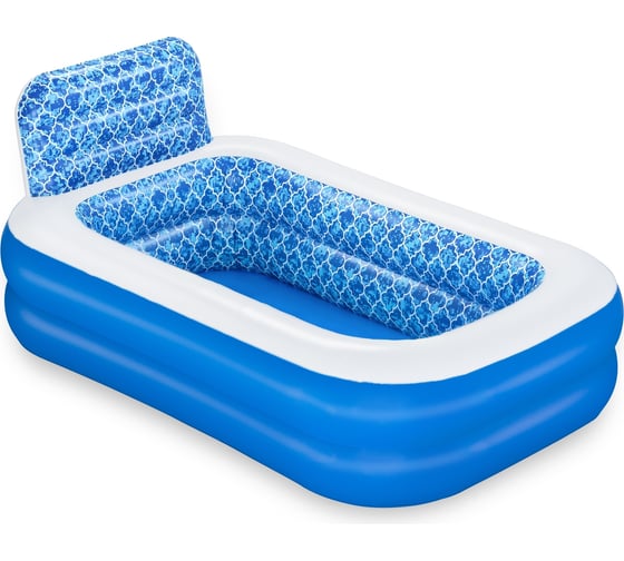 Детский надувной бассейн Bestway Waterfall Oasis 229x152x96 см, с разбрызгивателем, 702 л, от 6 лет 54451 BW 1