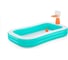 Детский надувной бассейн Bestway Баскетбол с кольцами и мячом 251x168x102 см, 636 л, от 3 лет 54445 BW 1