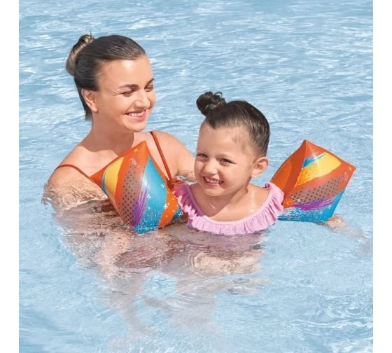 Нарукавники Bestway 25x15см Colorify ToughLite , 3-6 лет 32273 BW