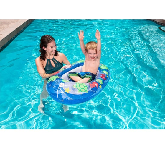 Лодка с окном Bestway 102x69 см, 3-6 лет 34037 BW 004828