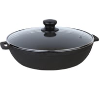 Чугунная жаровня со стеклянной крышкой Maysternya 26х6см 29319