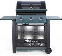 Газовый гриль-барбекю Sahara " S325" 3 горелки и большое смотровое окно 5391535340859