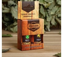 Набор эфирных масел Добропаровъ лимон, мята, по 17 мл 4250949