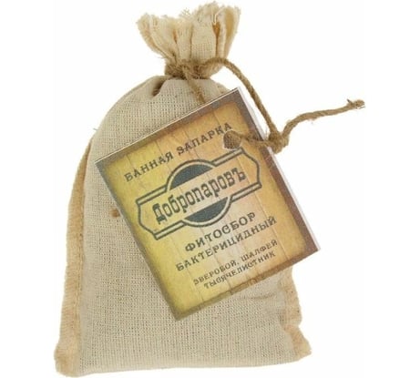 Запарка фитосбор Добропаровъ Бактерицидный зверобой, шалфей, тысячелистник, 30гр 3036254