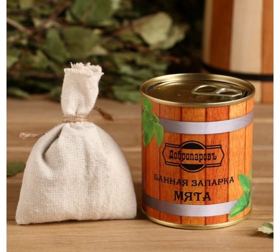 Запарка в банке Добропаровъ Мята 4806584 1