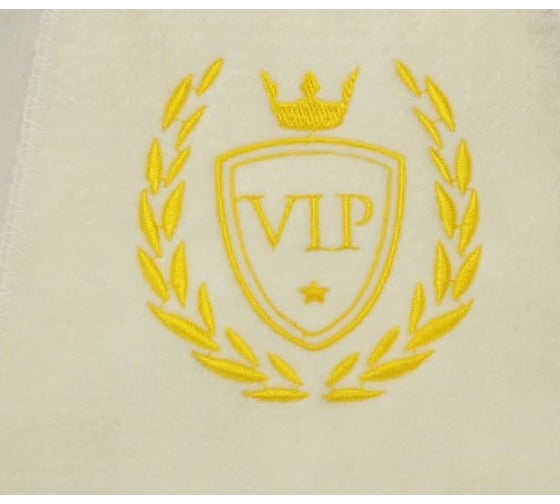 Банная шапка Добропаровъ с вышивкой VIP, первый сорт 2852787