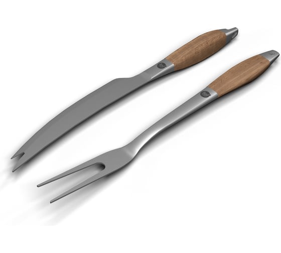 Набор разделочный вилка и нож 800 Degrees Barbecue Trancher Set 800DGR-TLS022