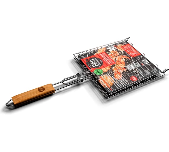 Решетка барбекю для рыбы 800 Degrees M-size Barbecue Fish Basket 800DGR-BGM