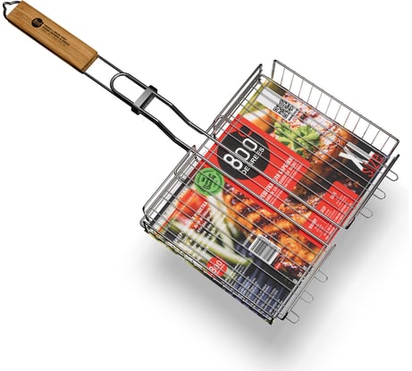 Решетка барбекю глубокая 800 Degrees XL-size Barbecue Basket 800DGR-BGXL
