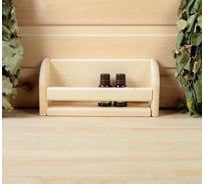 Полочка для масел Добропаровъ 6 пузырьков, 24х11см, липа 1300133